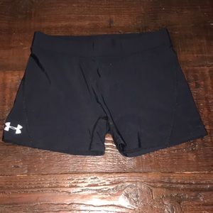 Under armour spandex shorts